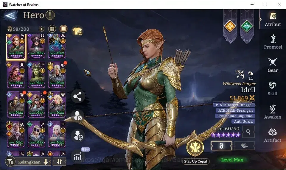 Watcher of Realms Accounts GLOBAL 60x|1,5M Power|1 Lord[King Harz+Skin,Etc]|2 image 12