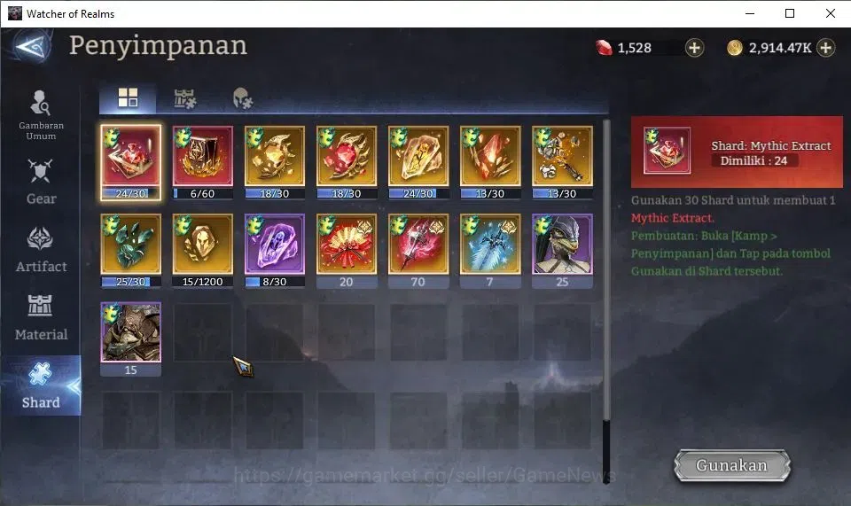 Watcher of Realms Accounts GLOBAL 60x|1,5M Power|1 Lord[King Harz+Skin,Etc]|2 image 19