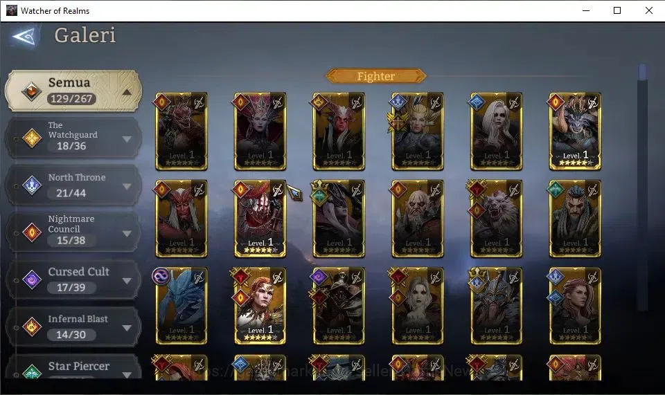 Watcher of Realms Accounts GLOBAL 60x|1,5M Power|1 Lord[King Harz+Skin,Etc]|2 image 20