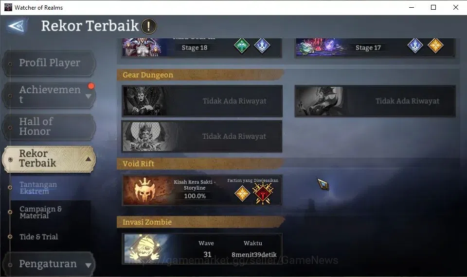 Watcher of Realms Accounts GLOBAL 60x|1,5M Power|1 Lord[King Harz+Skin,Etc]|2 image 7