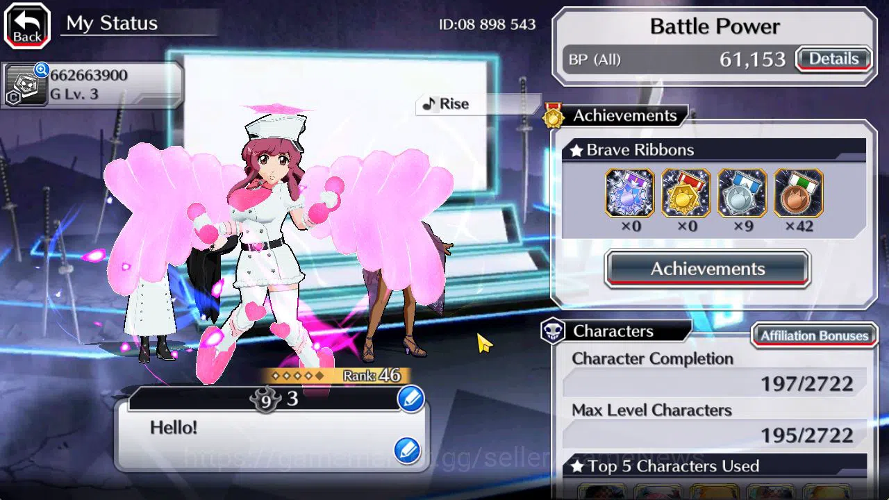 Bleach: Brave Souls Accounts Starter [GLOBAL]6K Orbs+Fresh All Story|TYBW26 Meninas,Swimsuit25 2