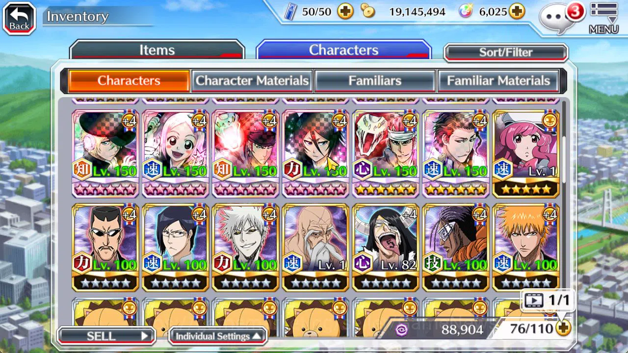 Bleach: Brave Souls Accounts Starter [GLOBAL]6K Orbs+Fresh All Story|TYBW26 Meninas,Swimsuit25 7