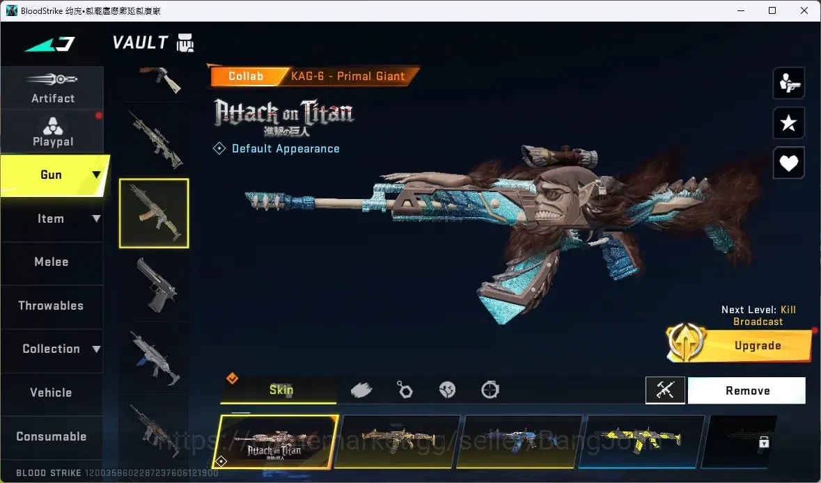 Blood Strike Accounts ASIA | 1 EVO: FAL-Evolved Draco | 5 Collab Guns | image 8