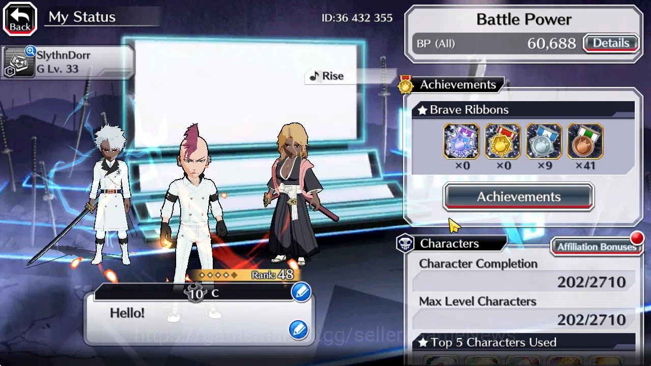 Bleach: Brave Souls Accounts [GLOBAL]6K Orb+Fresh All Story|TYBW26 BazzB,TYBW25 image 2