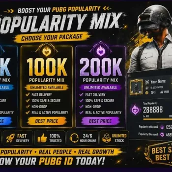 PUBG Mobile Items Others 10x 50K Card  _500K  Popularity _Mix Popularity  500K_ Mix  500K_Unlimited Available _24/6 Hour