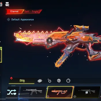 Blood Strike Accounts Starter Asia|Eternal Galil - Fright + 1 Legendary MCX-Calestial| 6 Striker + 10 Guns | Rank Bronze IV