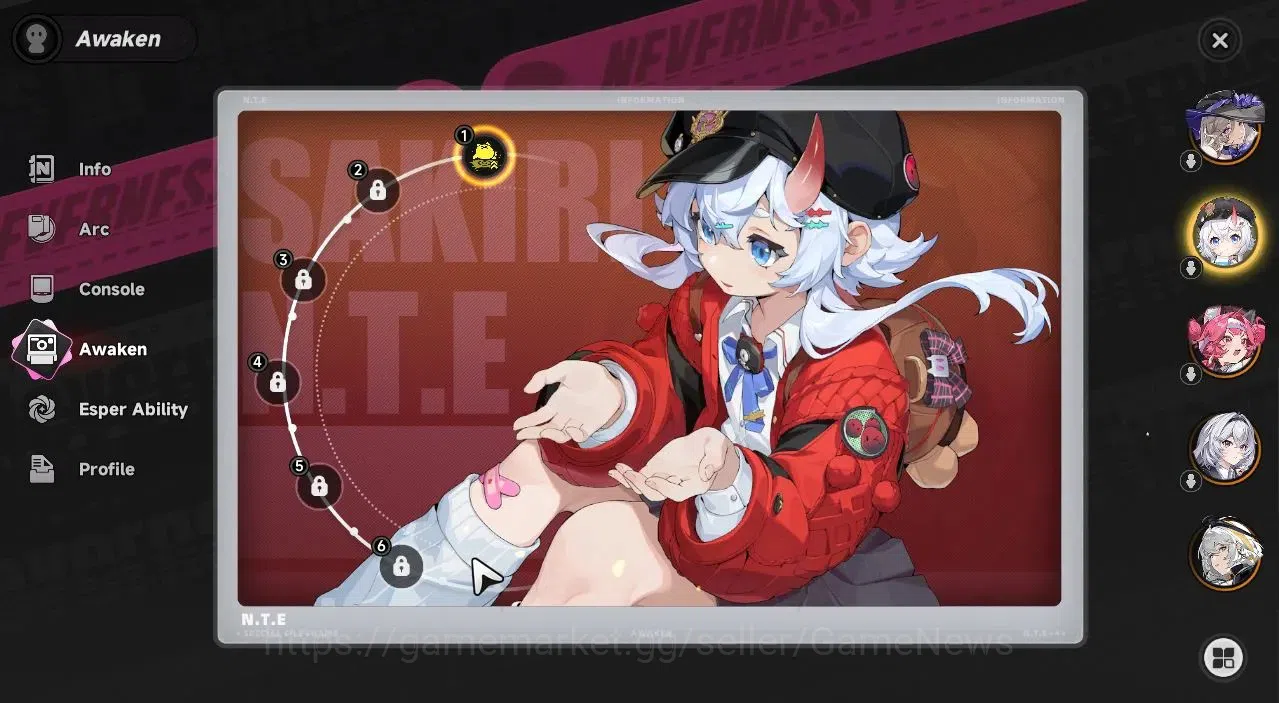 Neverness to Everness Accounts Global EU|HL 31|6 SSR[NanallyA3+Skin,Jiuyuan,Sakir image 9