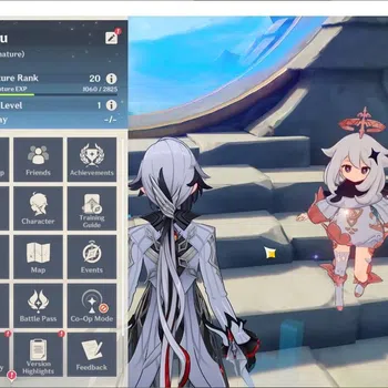 Genshin Impact Accounts Starter ASIA|AR 20|Starter 1 Limited 5* Char (Arlecchino)|Low Explore|Check SS|TakeMail(GI1094Z)