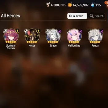 Epic Seven Accounts High-End GLOBAL UnVerif|NewEra| 5 ML (NOTOS,Renoa,Straze,etc)+A Ludwig,Ivana,Setsuka,Etc|8,5K