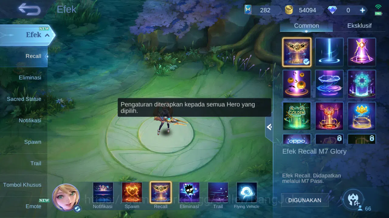 Mobile Legends: Bang Bang Accounts GLOBAL Hero 66 Skin 92 | Dtamer Valir Kimmy | Epic image 9
