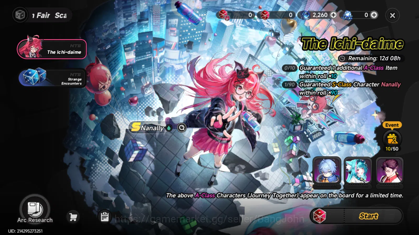 Neverness to Everness Accounts NA|Starter Lv3|1S Char NANALY+3A|MC Female|Log Ema image 5