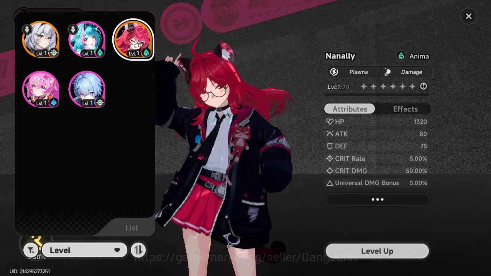 Neverness to Everness Accounts NA|Starter Lv3|1S Char NANALY+3A|MC Female|Log Ema image 6