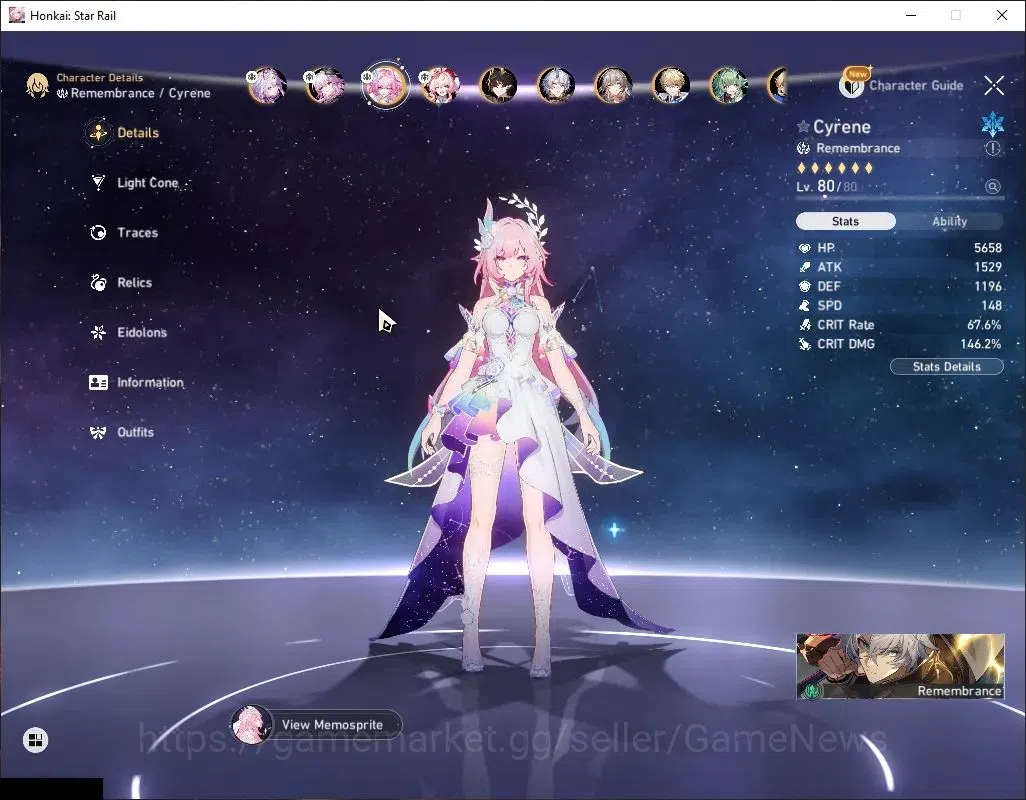 Honkai Star Rail Accounts Asia|TL 69|Casto Prem Team|13 Limited|[Castorice E image 17