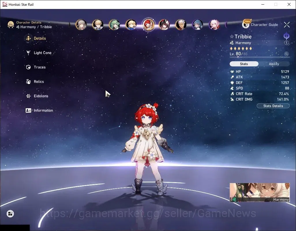 Honkai Star Rail Accounts Asia|TL 69|Casto Prem Team|13 Limited|[Castorice E image 20
