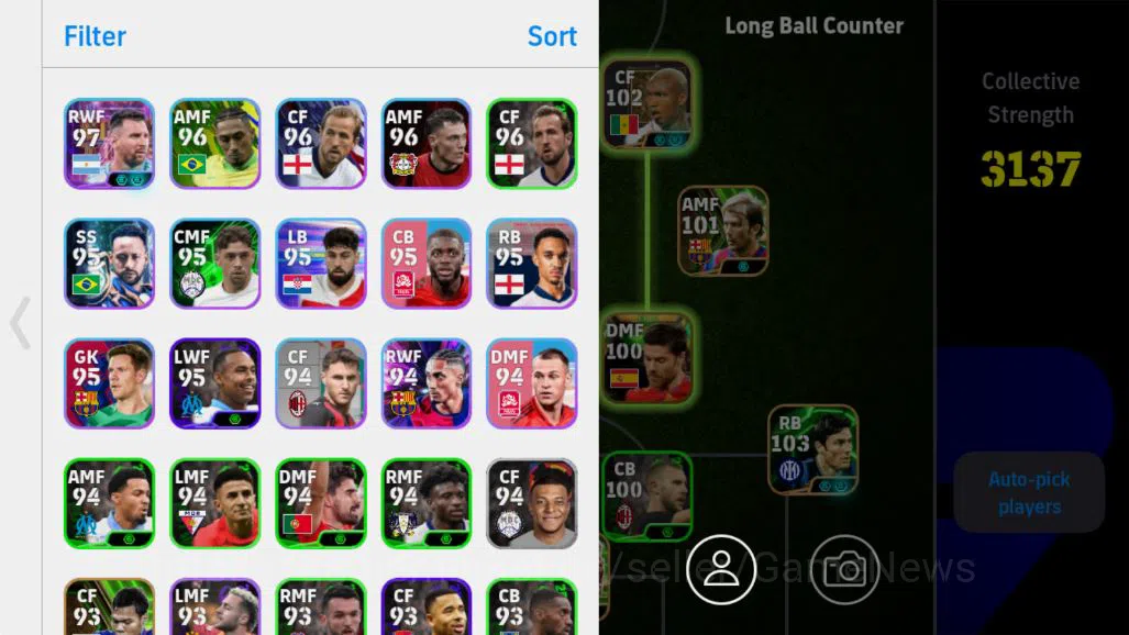 eFootball Accounts Mobile|Fortress(Javier Zanetti),Phenom Finish(El-H image 2