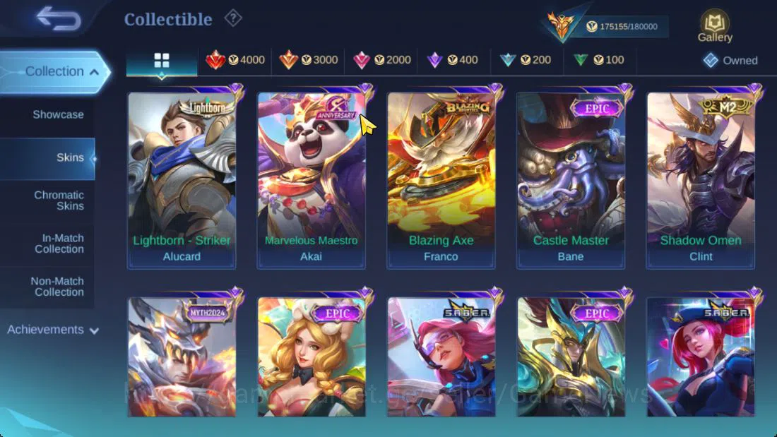 Mobile Legends: Bang Bang Accounts Hero 132|Skin 505|891 Dm|Legend(Johnson,Gusion),KO image 13