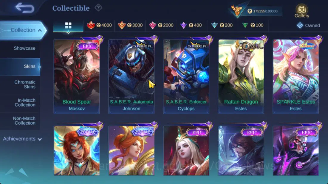 Mobile Legends: Bang Bang Accounts Hero 132|Skin 505|891 Dm|Legend(Johnson,Gusion),KO image 16