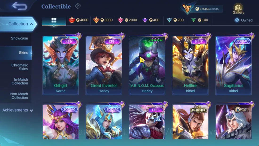 Mobile Legends: Bang Bang Accounts Hero 132|Skin 505|891 Dm|Legend(Johnson,Gusion),KO image 18