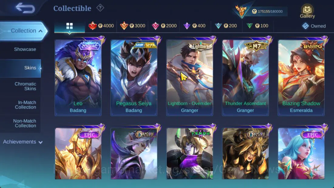 Mobile Legends: Bang Bang Accounts Hero 132|Skin 505|891 Dm|Legend(Johnson,Gusion),KO image 19