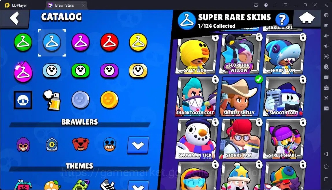 Brawl Stars Accounts Global |Trophy 389| 11 Brawler|1 Max hypercharge(Rico)|1060 Bling|50 Gems|1 S Rare,2 Epic Skins 7