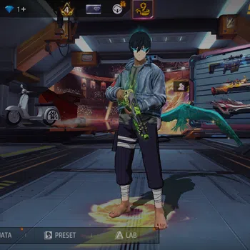 Free Fire Accounts akun gagah lagi nih  log gogle,bind , vault cek sendiri, senjata cek sendiri,sg lumut, gagah dah vault