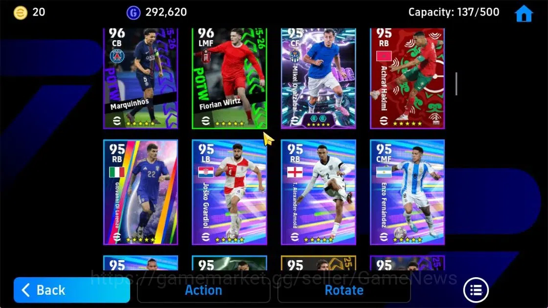eFootball Accounts Android|Neymar Jr(Blitz Curler), Messi, Mbappe, Xa image 15