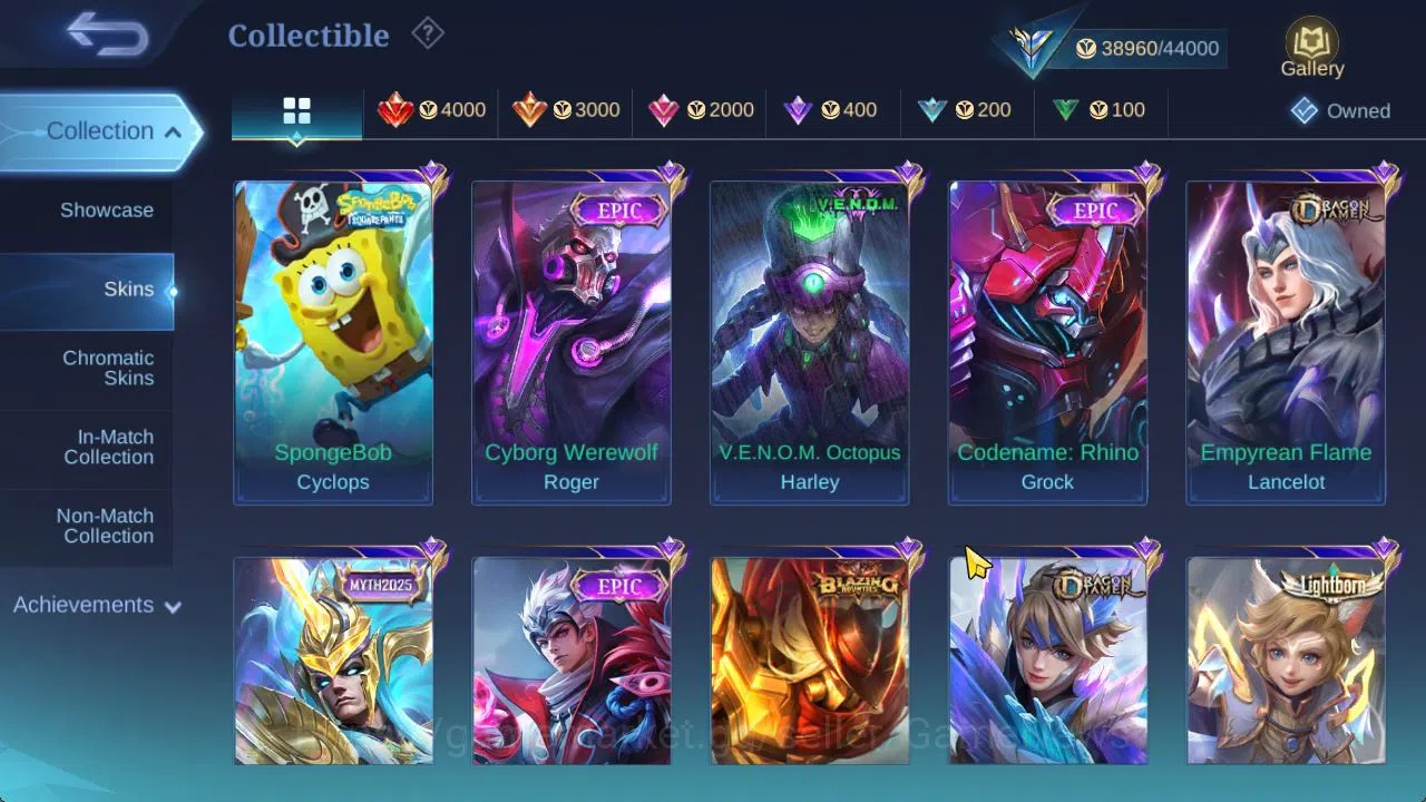 Mobile Legends: Bang Bang Accounts Hero 132|Skin 191|High Glory 65|CC Natalia,LB[Hari image 15