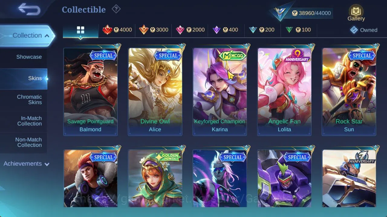 Mobile Legends: Bang Bang Accounts Hero 132|Skin 191|High Glory 65|CC Natalia,LB[Hari image 17