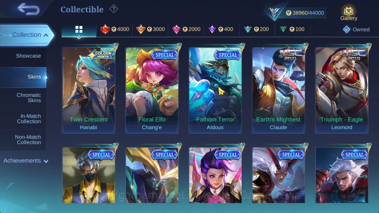 Mobile Legends: Bang Bang Accounts Hero 132|Skin 191|High Glory 65|CC Natalia,LB[Hari image 19