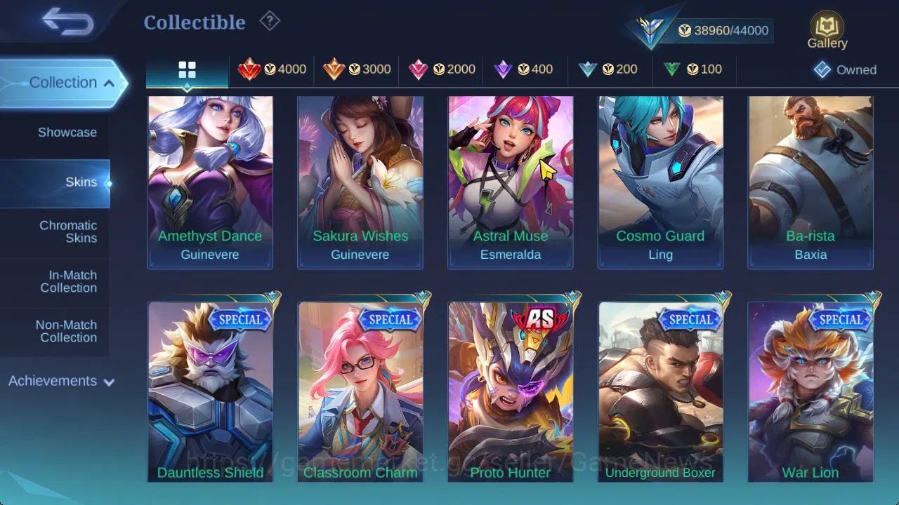 Mobile Legends: Bang Bang Accounts Hero 132|Skin 191|High Glory 65|CC Natalia,LB[Hari image 20