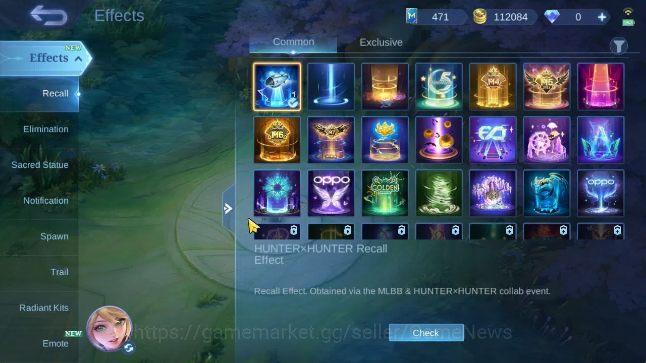Mobile Legends: Bang Bang Accounts Hero 132|Skin 191|High Glory 65|CC Natalia,LB[Hari image 9