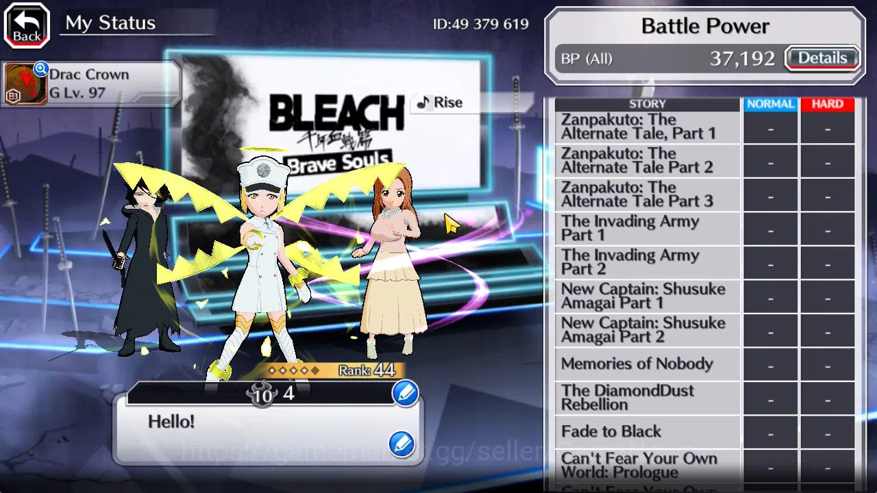 Bleach: Brave Souls Accounts [GLOBAL]6K Orbs+Fresh All Story|TYBW26 Liltotto,TY image 6