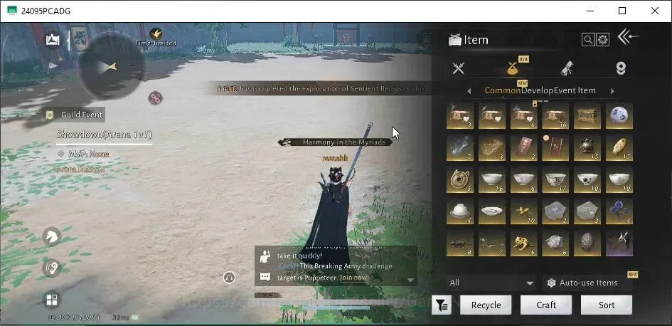 Where Winds Meet Accounts GLOBAL|Lv 95|GS 26K|1 Harmonic Core|Peaceful Life| image 11