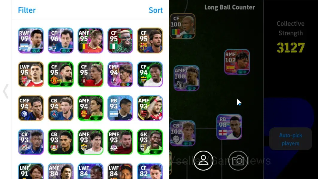 eFootball Accounts Android|Epic Johan Cruyff,Giorgio Chiellini,Oliver image 2