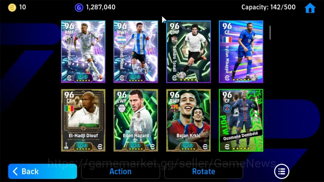 eFootball Accounts Android|Epic Johan Cruyff,Giorgio Chiellini,Oliver image 5