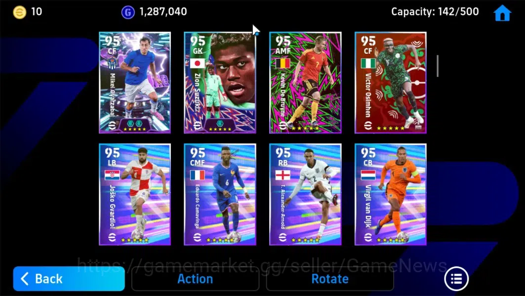 eFootball Accounts Android|Epic Johan Cruyff,Giorgio Chiellini,Oliver image 6