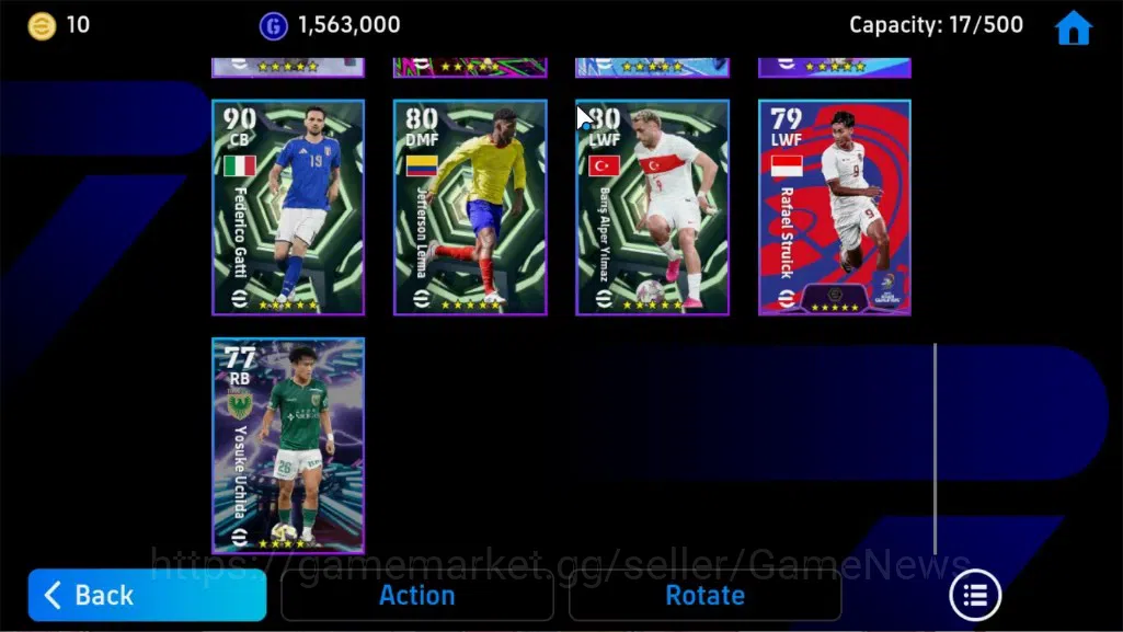 eFootball Accounts Legends & Iconic Players Android|Epic Paolo Maldini,Gerrard,Andriy S,ShowTime TFFC26 Messi,Lamine 10