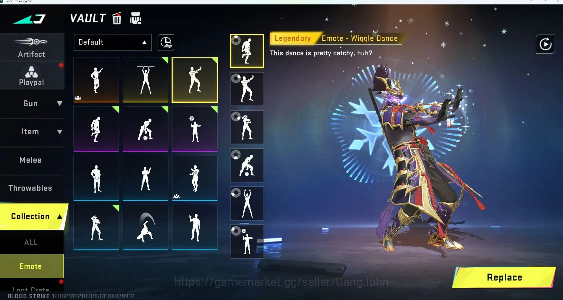 Blood Strike Accounts ASIA |ethernal=ZERO|Limited=RPK|ULTRA ONE-HANDED A image 19