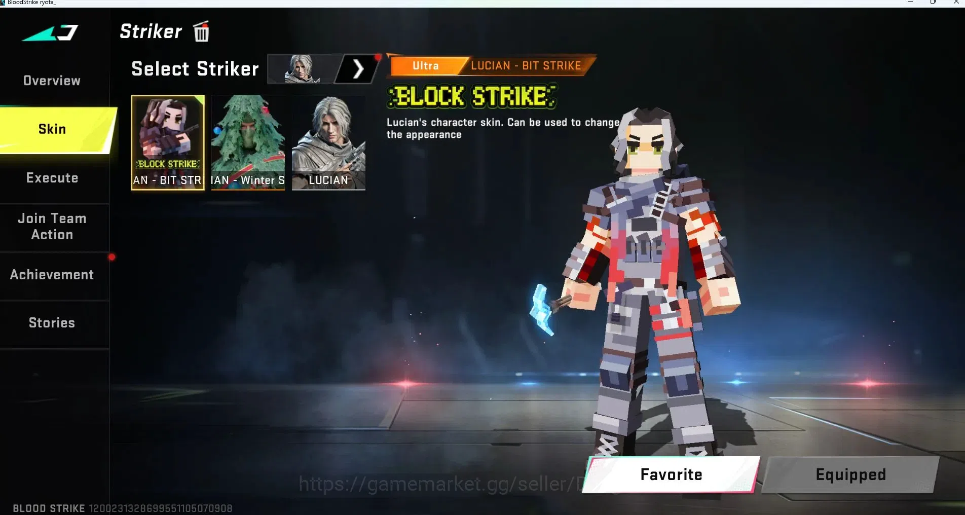 Blood Strike Accounts ASIA |ethernal=ZERO|Limited=RPK|ULTRA ONE-HANDED A image 5