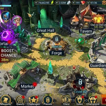 Raid: Shadow Legends Accounts Mid-Game Lv 25|1.06M Power|1 Mytic(Androc)+22
