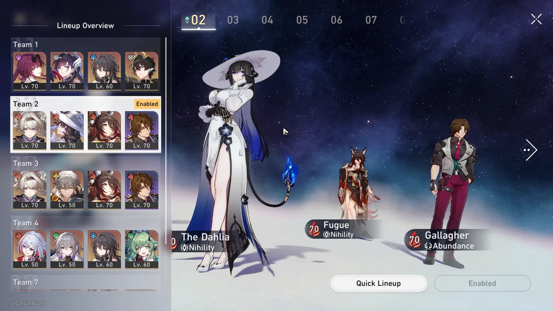 Honkai Star Rail Accounts ASIA| TL70|25 Lim: Firefly,Acheron,Black Swan,Kafk image 13