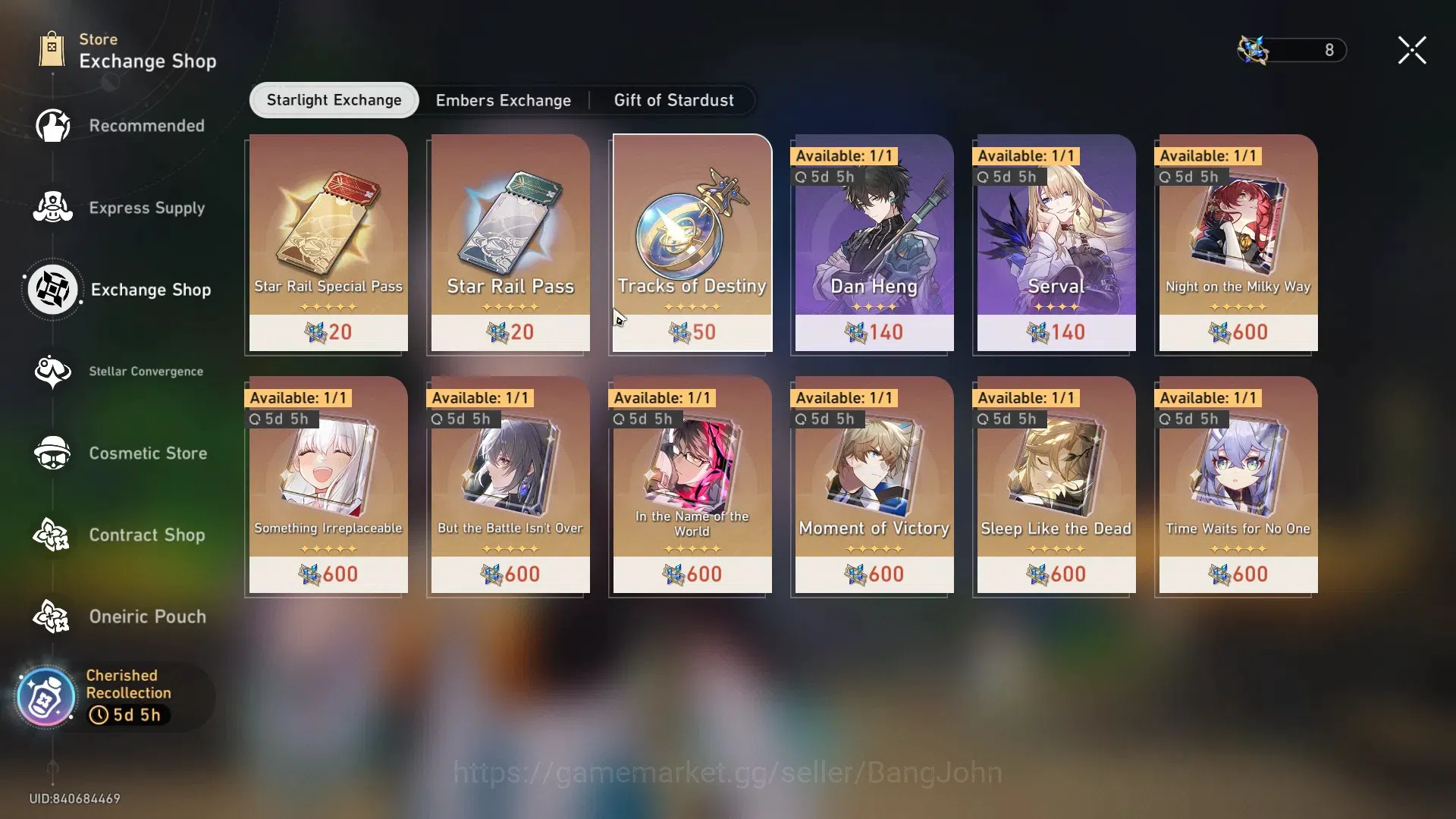 Honkai Star Rail Accounts ASIA| TL70|25 Lim: Firefly,Acheron,Black Swan,Kafk image 15