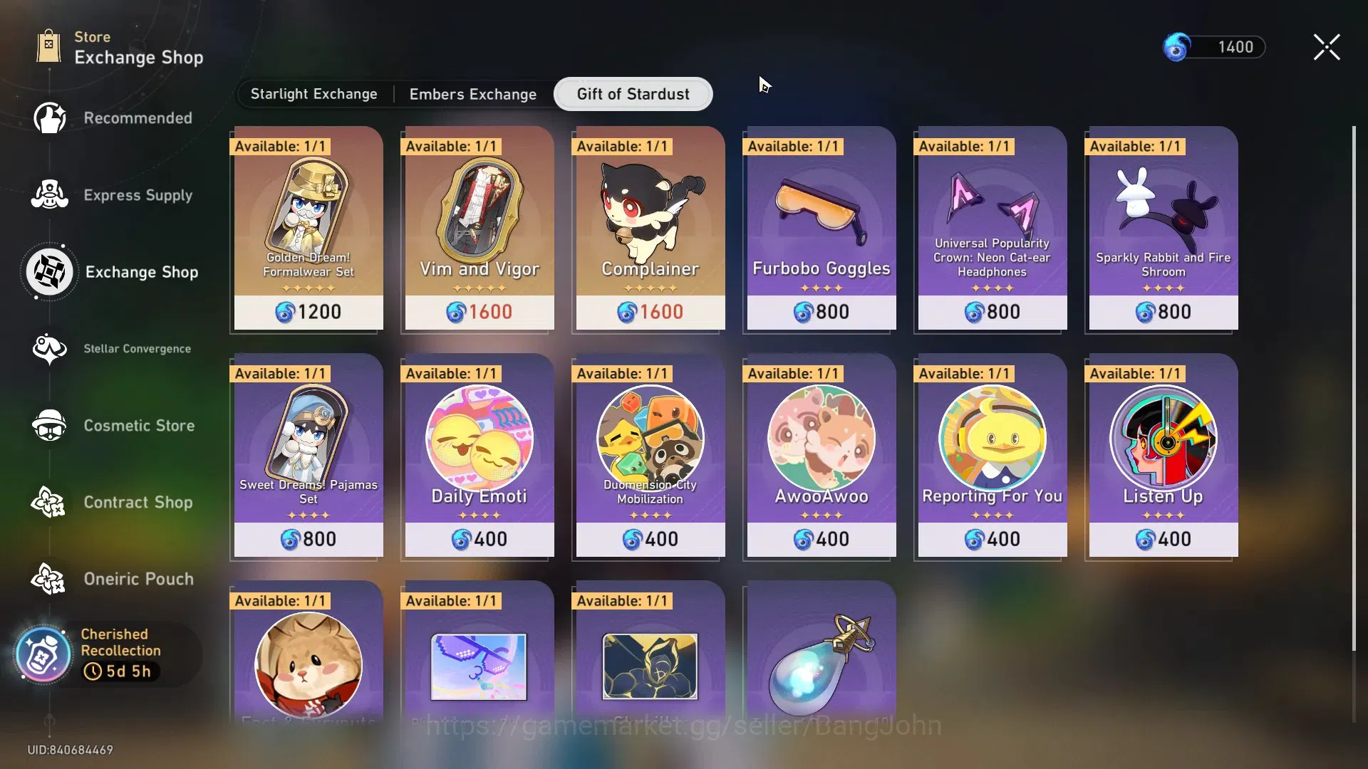 Honkai Star Rail Accounts ASIA| TL70|25 Lim: Firefly,Acheron,Black Swan,Kafk image 17