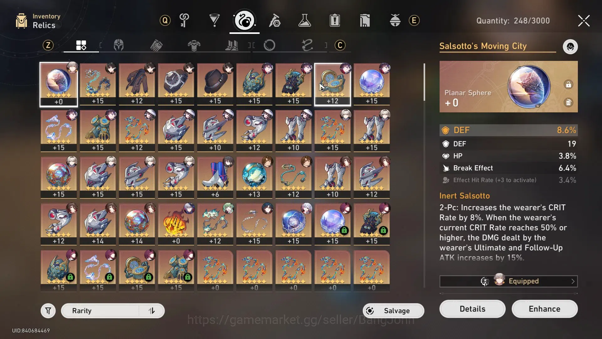 Honkai Star Rail Accounts ASIA| TL70|25 Lim: Firefly,Acheron,Black Swan,Kafk image 6