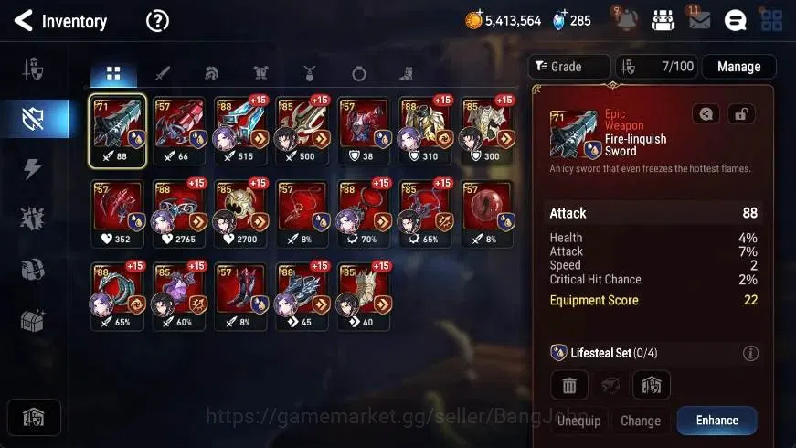 Epic Seven Accounts Global | Starter|2 ML(Zio,DP Aria)|PoH+Bless ON|St image 11