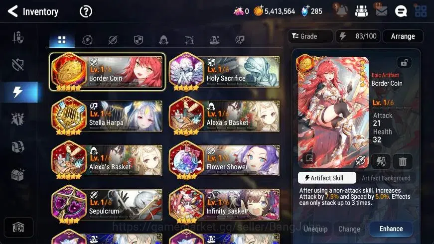 Epic Seven Accounts Global | Starter|2 ML(Zio,DP Aria)|PoH+Bless ON|St image 12