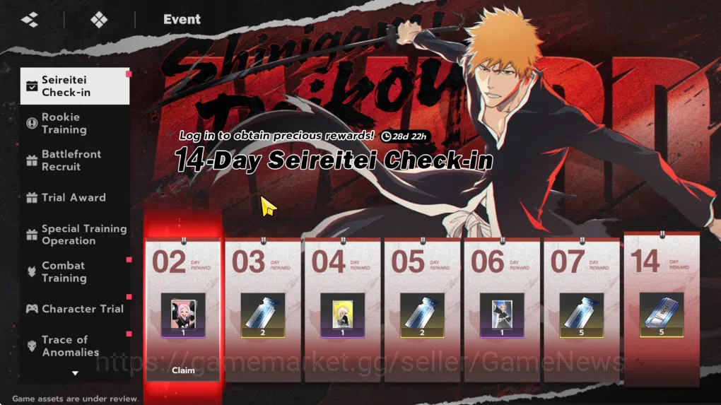 BLEACH: Soul Resonance Accounts Nuverse SEA Lv12 |2 SRR(Kisuke Uraha & Ikkaku Mada image 6