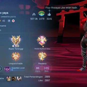 Mobile Legends: Bang Bang Accounts Others 165
