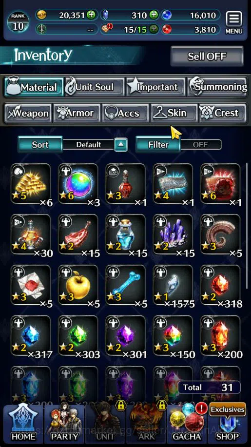 Last Cloudia Accounts Global|Starter Rank 10 |Vergil,GH Adel,TT Diva,Etc image 3