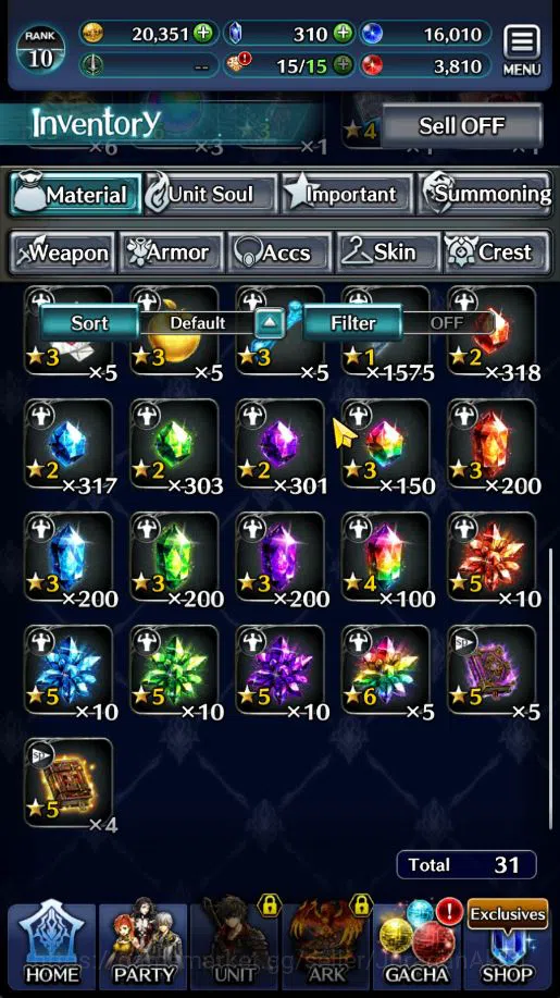 Last Cloudia Accounts Global|Starter Rank 10 |Vergil,GH Adel,TT Diva,Etc image 7